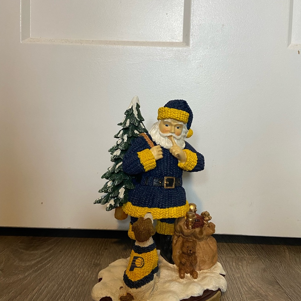 Vintage Limited Series Indiana Pacers Santa and Friend